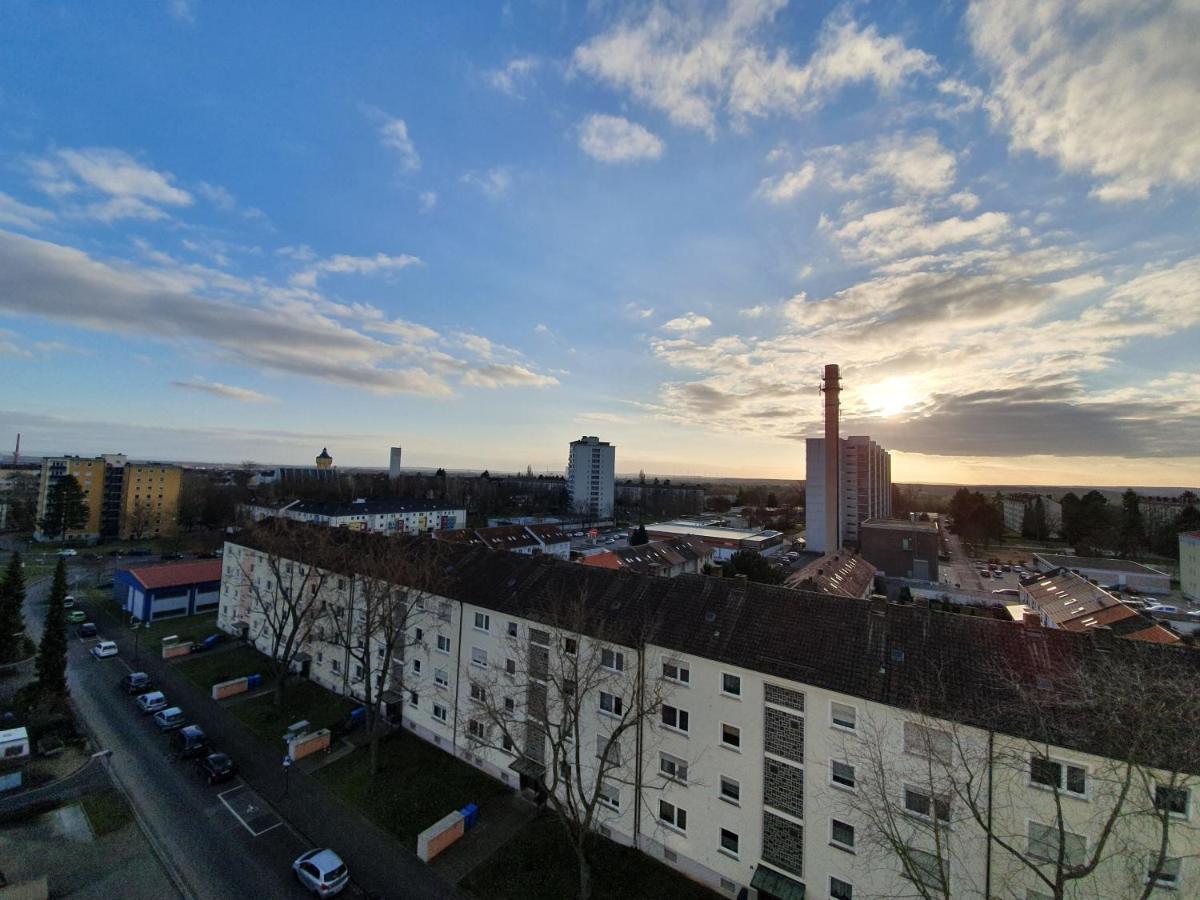 Ferienwohnung Penthouse Michelangelo GreatView, WiFi&Netflix Schweinfurt Exterior foto