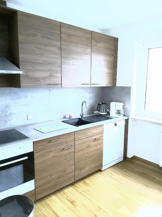 Ferienwohnung Penthouse Michelangelo GreatView, WiFi&Netflix Schweinfurt Exterior foto