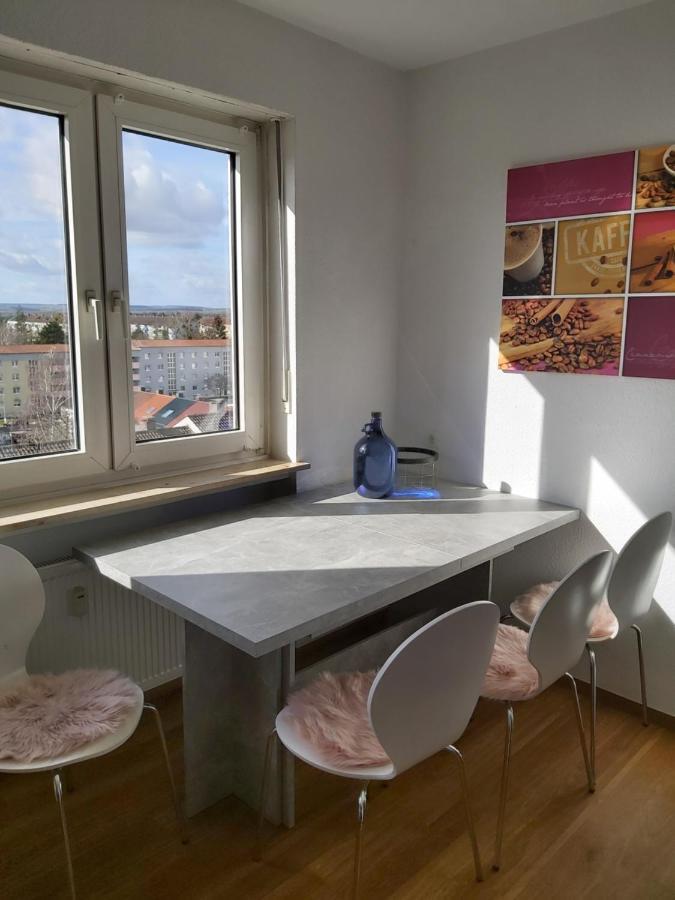 Ferienwohnung Penthouse Michelangelo GreatView, WiFi&Netflix Schweinfurt Exterior foto