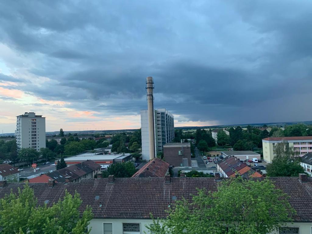 Ferienwohnung Penthouse Michelangelo GreatView, WiFi&Netflix Schweinfurt Exterior foto